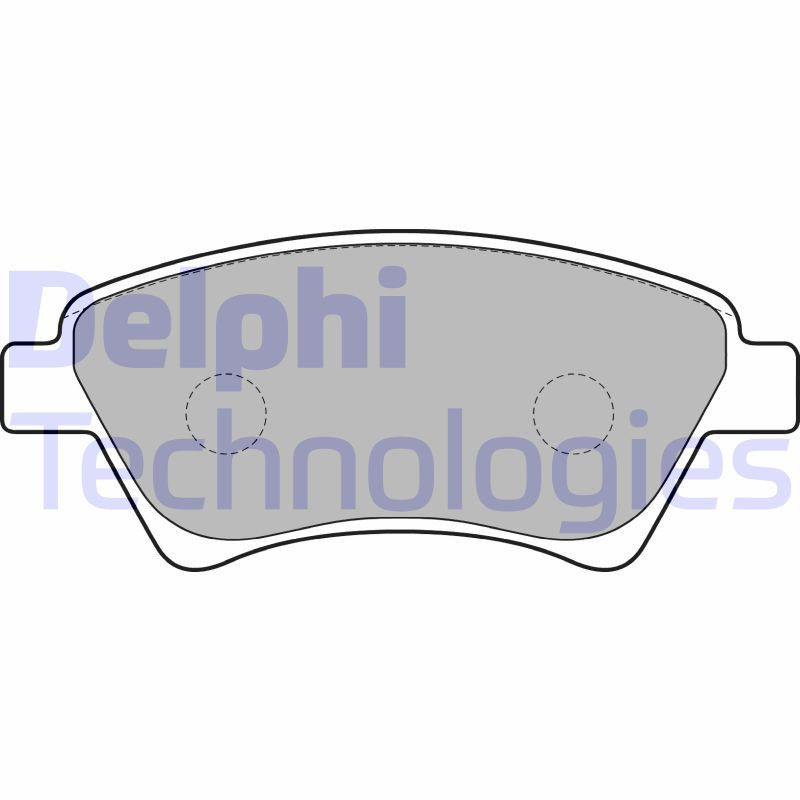 DELPHI LP1730 Bremsbeläge Vorne für