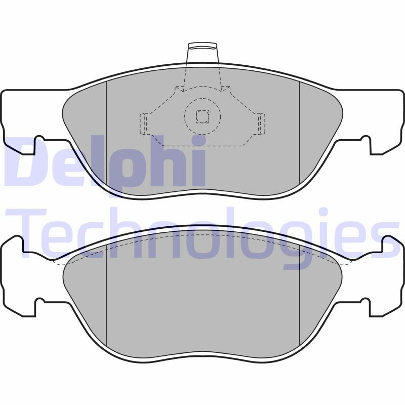 DELPHI LP1734 Brake Pads Set