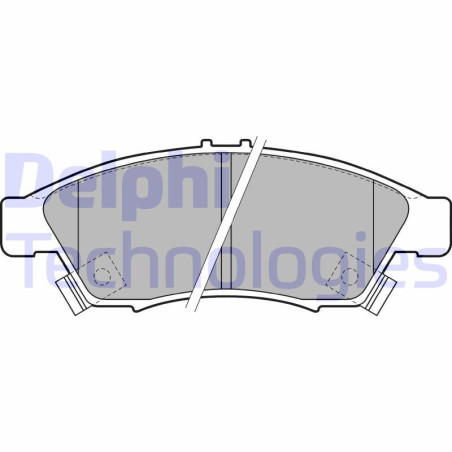 DELPHI LP1739 Brake Pads Set Front for