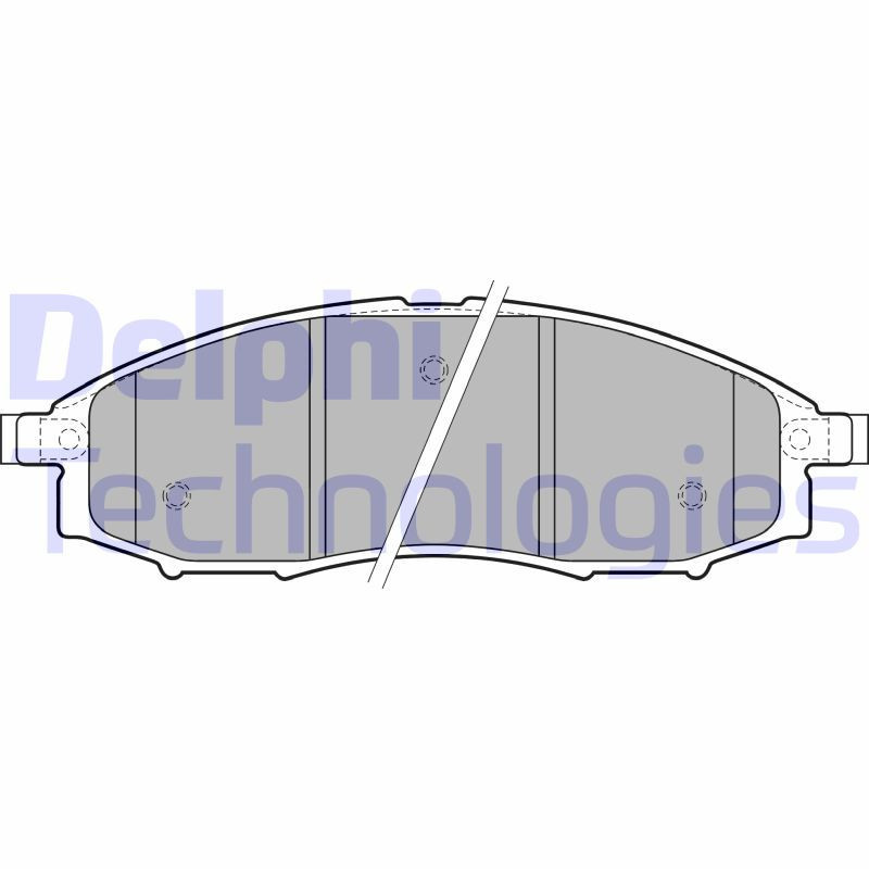 DELPHI LP1772 Brake Pads Set Front for