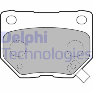 DELPHI LP1780 Pastiglie freno Posteriore per