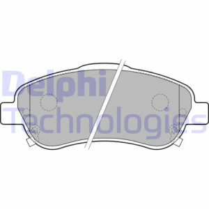 DELPHI LP1786 Brake Pads Set Front for