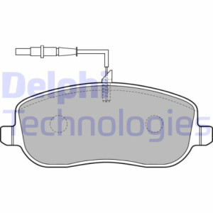 DELPHI LP1792 Plaquettes de frein Avant pour