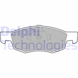 DELPHI LP1796 Pastiglie freno Anteriore per