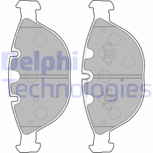 DELPHI LP1798 Brzdové platničky Predné pre