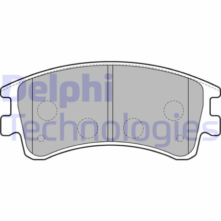 DELPHI LP1799 Plaquettes de frein Avant pour