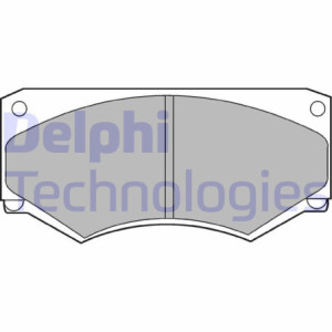 DELPHI LP180 Brake Pads Set Front for
