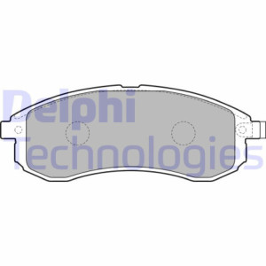 DELPHI LP1808 Brzdové platničky