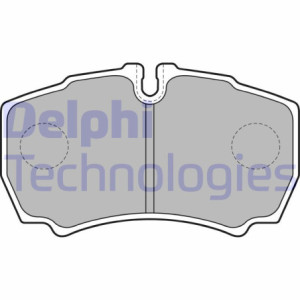DELPHI LP1826 Pastillas de freno Trasero para