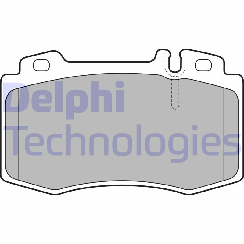 DELPHI LP1828 Brzdové platničky Predné pre