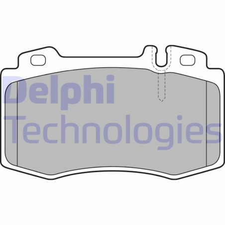 DELPHI LP1828 Pastiglie freno Anteriore per