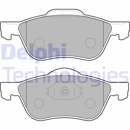 DELPHI LP1830 Pastiglie freno Anteriore per