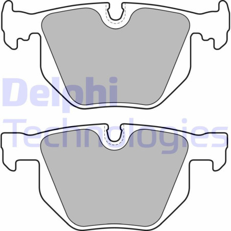 DELPHI LP1834 Pastiglie freno Posteriore per