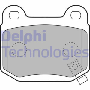 DELPHI LP1839 Pastillas de freno Trasero para