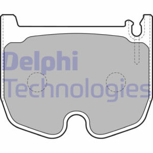 DELPHI LP1841 Brzdové platničky Predné pre