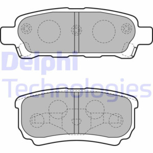 DELPHI LP1852 Pastiglie freno Posteriore per
