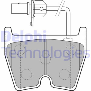 DELPHI LP1856 Pastiglie freno Anteriore per
