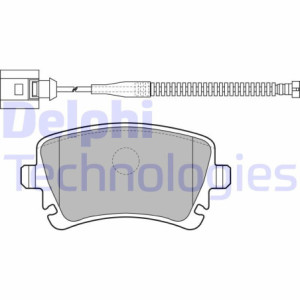DELPHI LP1860 Pastillas de freno Trasero para