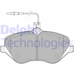 DELPHI LP1891 Pastiglie freno Anteriore per