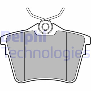 DELPHI LP1892 Brzdové platničky Zadné pre