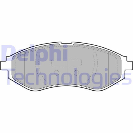DELPHI LP1895 Plaquettes de frein Avant pour