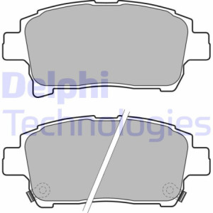 DELPHI LP1896 Pastiglie freno Anteriore per