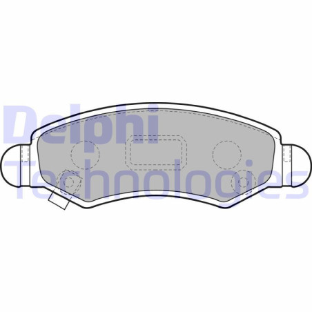 DELPHI LP1919 Brake Pads Set Front for