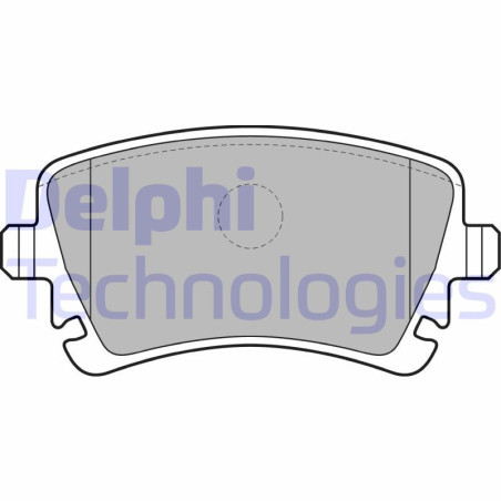 DELPHI LP1920 Brzdové platničky