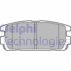 DELPHI LP1930 Brake Pads Set Rear for