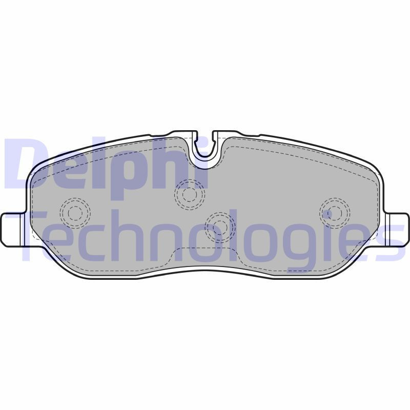 DELPHI LP1935 Brake Pads Set Front for