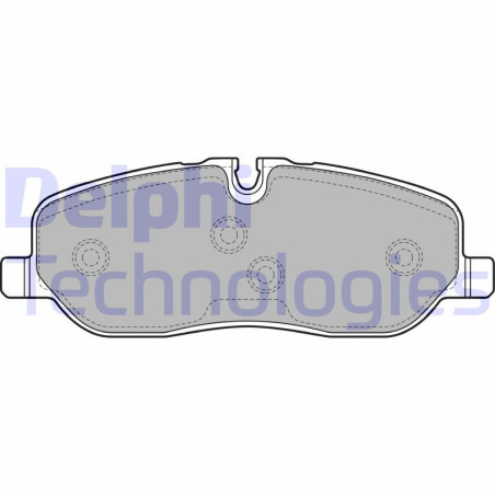 DELPHI LP1935 Pastiglie freno Anteriore per