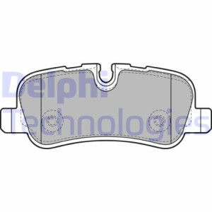 DELPHI LP1936 Brake Pads Set Rear for