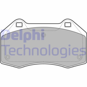 DELPHI LP1940 Pastiglie freno Anteriore per