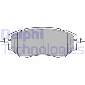 DELPHI LP1941 Pastiglie freno Anteriore per