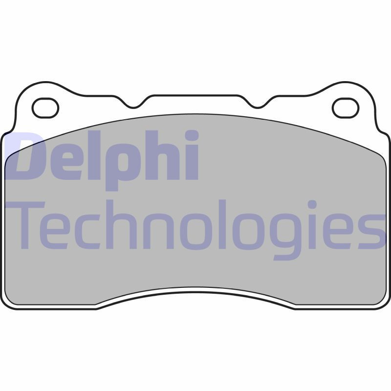 DELPHI LP1944 Pastillas de freno Delantero para