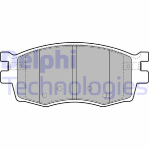 DELPHI LP1951 Pastiglie freno Anteriore per