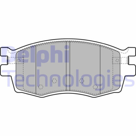 DELPHI LP1951 Brake Pads Set Front for