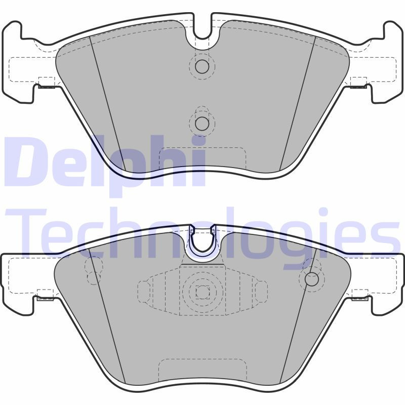 DELPHI LP1960 Brake Pads Set Front for