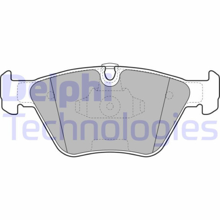 DELPHI LP1962 Brake Pads Set Front for