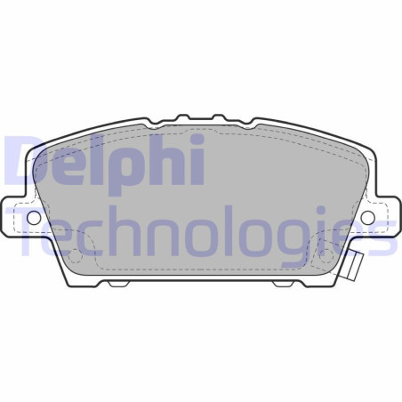 DELPHI LP1970 Pastiglie freno Anteriore per