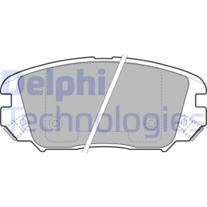 DELPHI LP1974 Pastiglie freno Anteriore per
