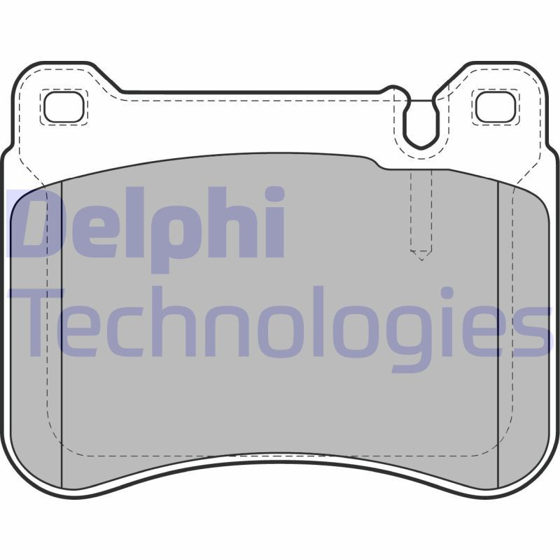 DELPHI LP1979 Plaquettes de frein Avant pour