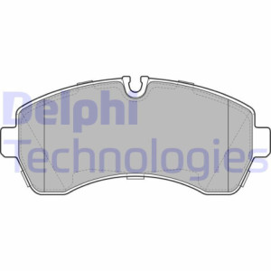 DELPHI LP1981 Brzdové platničky Predné pre