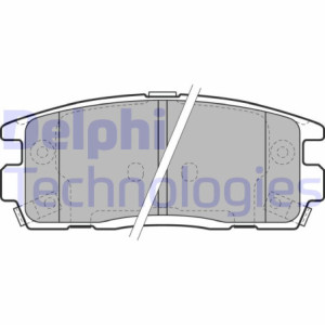 DELPHI LP1988 Brake Pads Set Rear for
