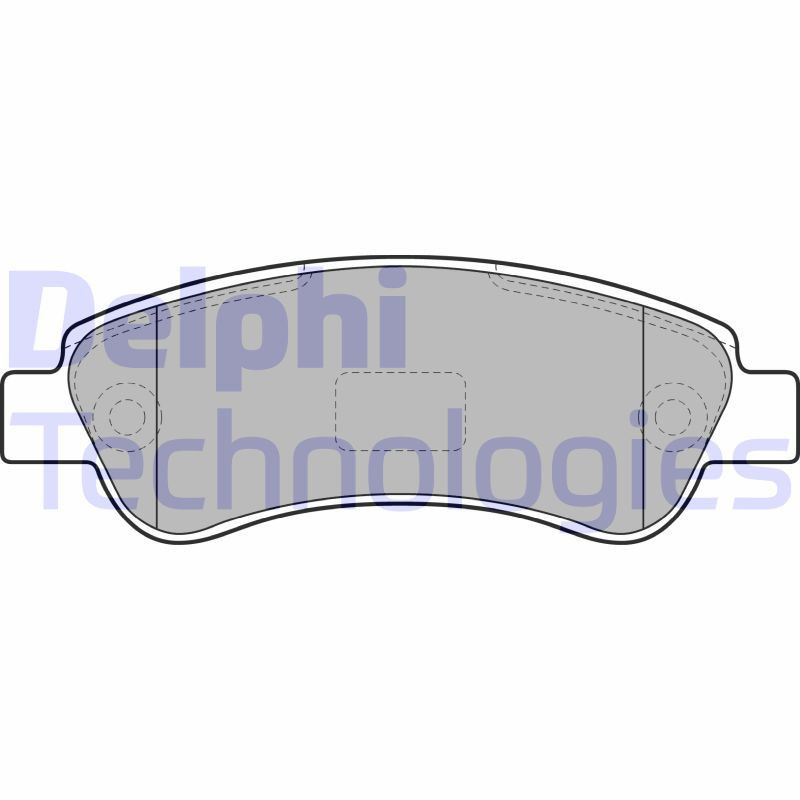 DELPHI LP1994 Brake Pads Set Rear for