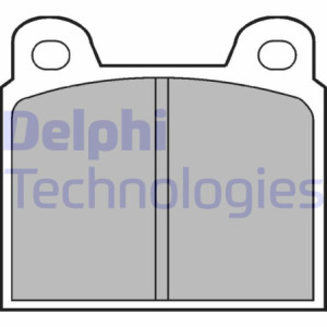 DELPHI LP20 Pastillas de freno Delantero para