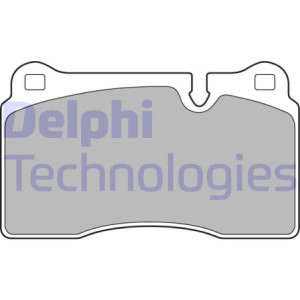 DELPHI LP2009 Pastiglie freno Anteriore per