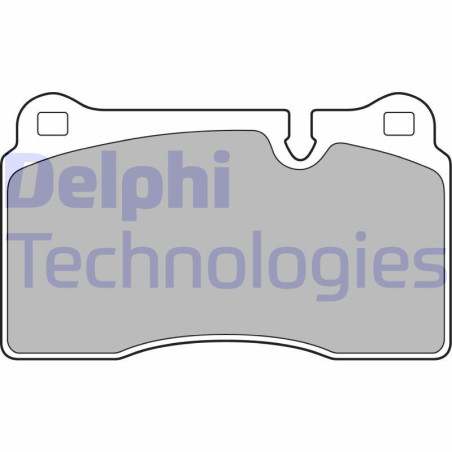 DELPHI LP2009 Pastiglie freno Anteriore per