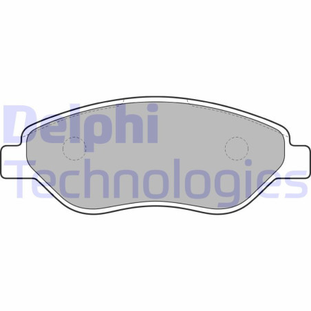 DELPHI LP2010 Klocki hamulcowe Przód dla