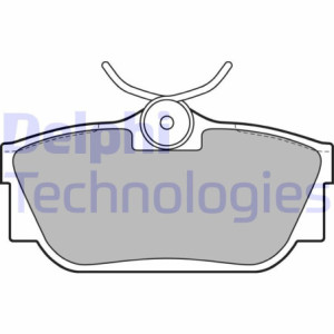 DELPHI LP2019 Brake Pads Set Rear for